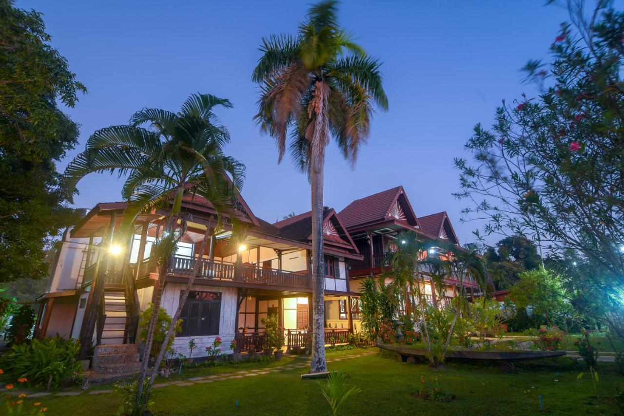 Отель Kongmany Colonial House Muang Khong Экстерьер фото