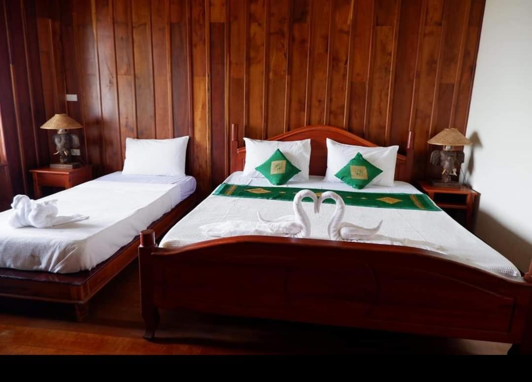 Отель Kongmany Colonial House Muang Khong Экстерьер фото